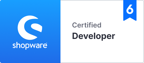 Shopware Certified Developer 6 Certificate